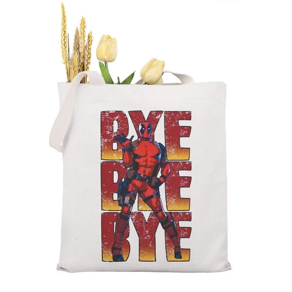 Movie Gift, Funny Dancing Man Bye Bye Bye Tote Bag, Comics Book :') - Picture 1 of 6